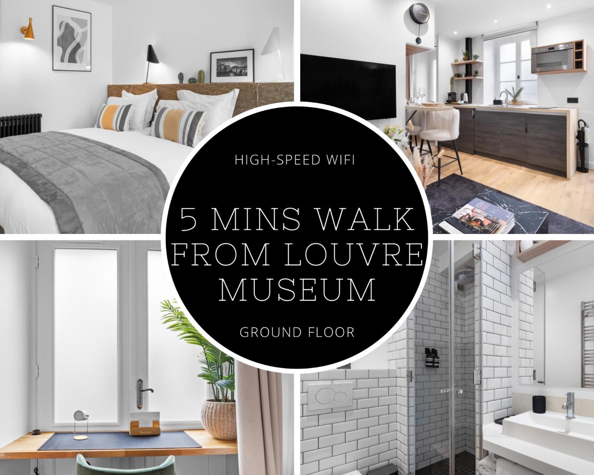 Appartement 30M2 Cosy A 5 Min A Pied Du Musee Du Louvre Paris Dış mekan fotoğraf